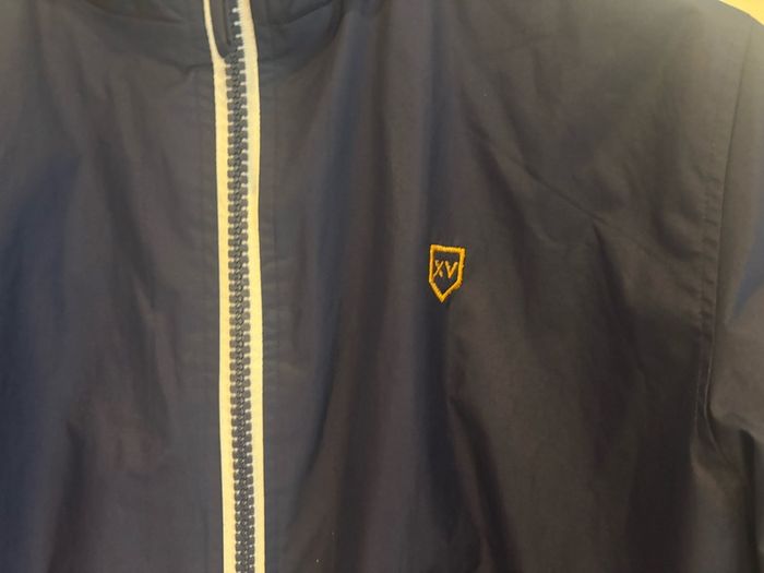 XV Kings Tommy Bowe Navy Hooded Lined Jacket - Size M
