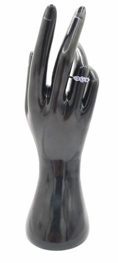 Vintage Sterling Silver And Tanzanite Ring
