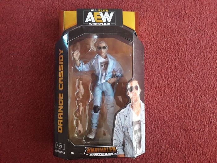 AEW Orange Cassidy Action Figure Brand New