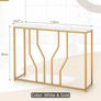 Marble look console table Image 2