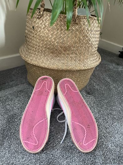 Nike Blazers Pink and White