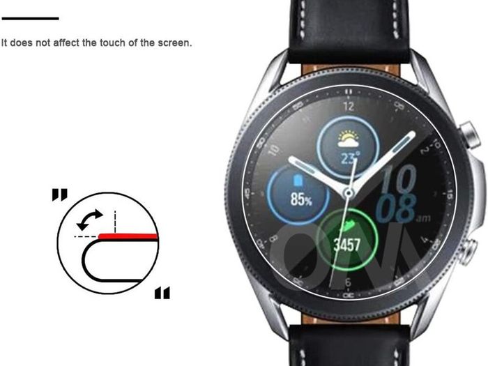 9H Premium Tempered Glass For Samsung Galaxy Watch 3 41MM & 45MM Smartwatch Screen Protector Film Accessories