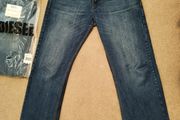 1 x Relaxed Bootcut Diesel Jeans 34/34