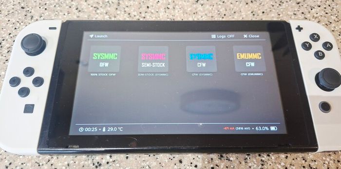 Modded + Boxed Nintendo Switch 256GB with games