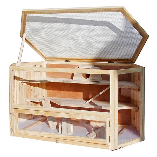 Wodden Hamster Cage Mouse Rodent Rat ... Free Delivery