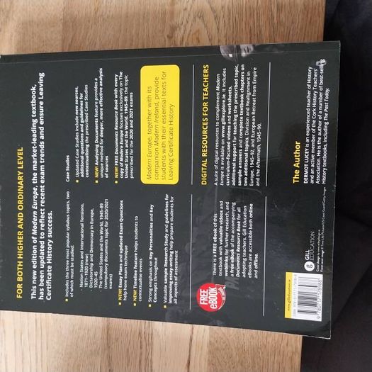 Leaving Cert Books- Modern History + Resource Book.