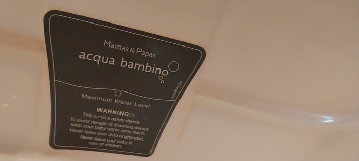 Mamas & Papas Acqua Baby bath