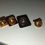 Gold tone Daffodil Day 25 years brooch badge pin plus 3 others vintage Image 2
