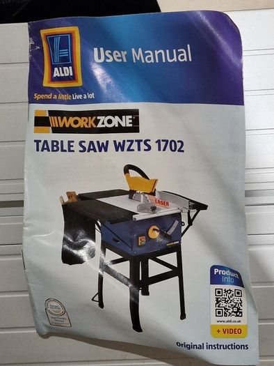 New - Workzone Table Saw