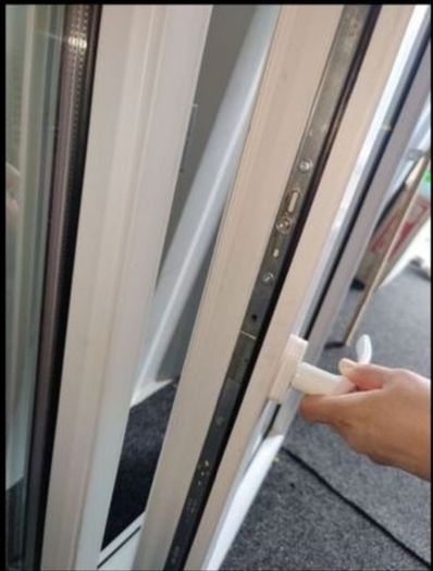 PVC Large window double glazed