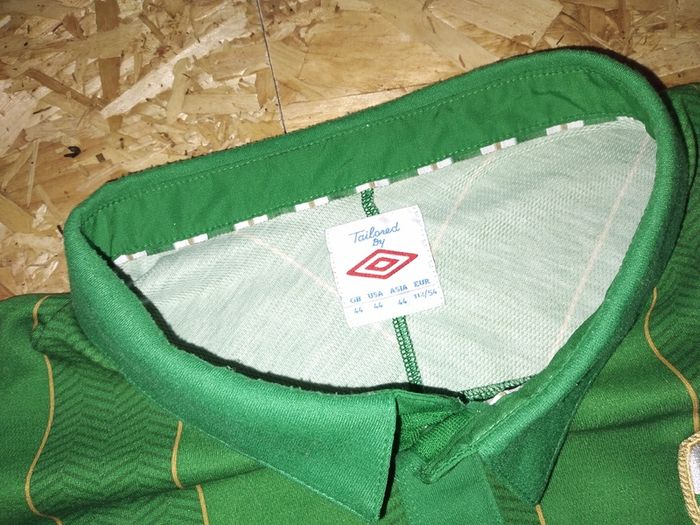 FREE POST Vintage Republic of Ireland Jersey Umbro Shirt   Eire Irish Green Soccer Football Extra Large