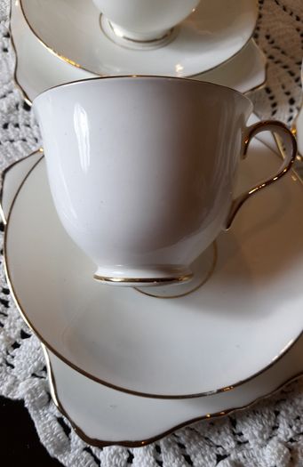 Bone china tea set