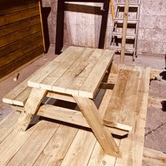 Childrens picnic bench