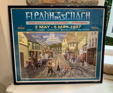 Original Vintage poster Galway Kinvara Cuckoo Fleadh 1997