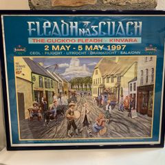 Original Vintage poster Galway Kinvara Cuckoo Fleadh 1997