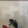Very Large Vintage "The Carp Jumps Over the Dragon Gate" Painting on Silk Image 7