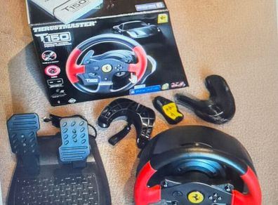 ThrustMaster T150 Ferrari Steering wheel with pedals