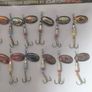 Mepps style fishing spinners size 2 custom blades trout salmon Image 2