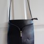 Vera Pelle small black shoulder strap bag Image 7