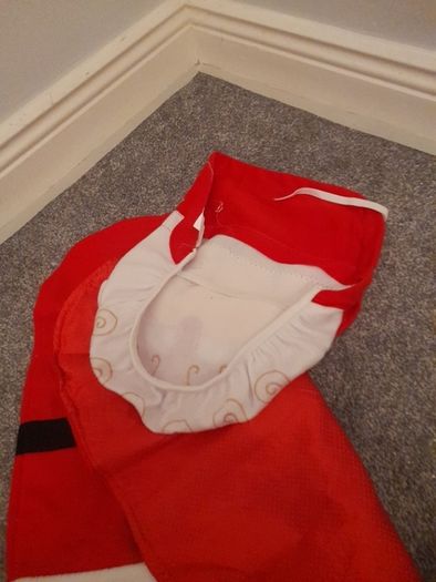Christmas bathroom decoration