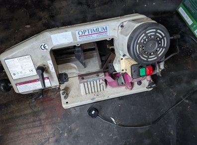 Optimum portable bandsaw