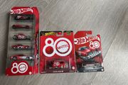 hot wheels Mattel 80 years anniversary set