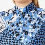 HUGO BOSS Women's Blouse Top Casanda, Open Style 981, Blue, Size EU 46 / XXL Image 3