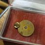 Vintage 1992 Munster School Girls League Pin Image 3