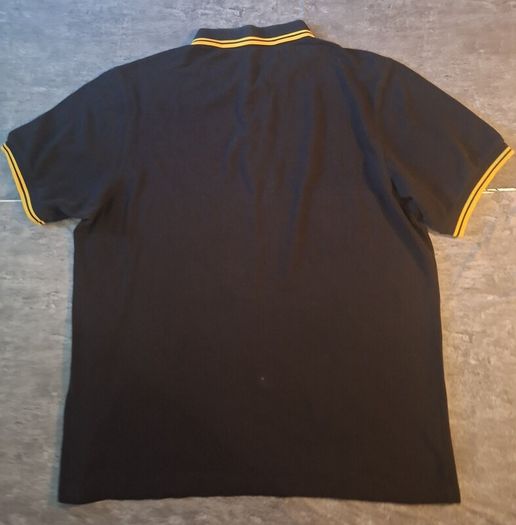 Fred Perry Polo - Black/Yellow L