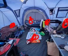 vango  9 man tent