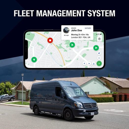 Magnetic GPS Vehicle Tracker Portable 24/7 Real-Time Vehicle Tracker for Car, Truck, Van | Easy to Install | Up to 21 Day Tracking Battery Life