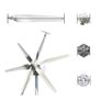 800 W Wind Turbine Generator 12 V 24 V 48 V, 6-Blade Horizontal Wind Turbine with MPPT Charge Controller for Home (48, Volt) Image 2