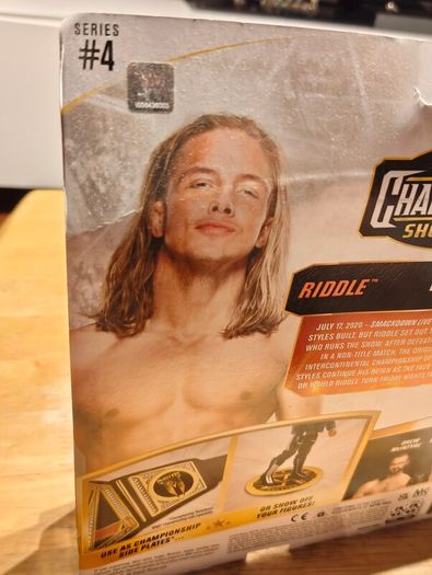 Wwe Mattel Championship showdown series 4 from 2021 Matt Riddle and AJ Styles