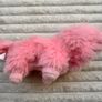 Scruff A Luvs Pink Puppy Dog Cat Kitten Plush Moose approx. 23 cm. Used Please see photos Image 9