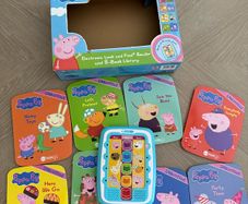 peppa pig electronic look and find reader and library