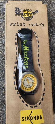Doc Martens sekonda watches