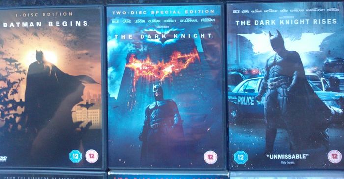 Christopher Nolan DVD Collection- Batman Begins, Dark Knight, Interstellar, Memento, etc