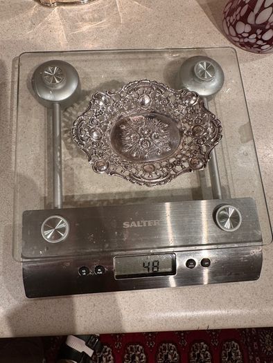 Vintage Sterling Silver Dish