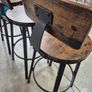 Industrial Style Bar Stools Image 5