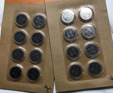 16 CR2032  Lithium batteries