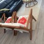 Wooden chairs Image 3