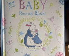Peter Rabbit Baby Record Book