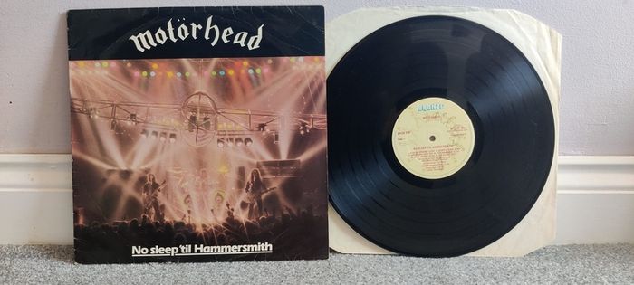 LP Vinyl Record - Motorhead - No Sleep 'til Hammersmith (Irish)