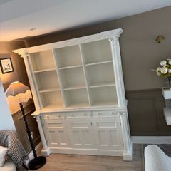Antique Dresser/ Cabinet/ Bookshelves in Farrow and Ball