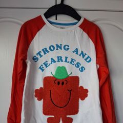 M&S Mr Men (Mr Strong) lightweight long-sleeved top (5-6 years)