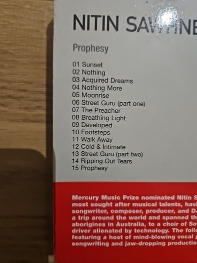 Nitin Sawhney - Prophesy / Human. 2 CD.