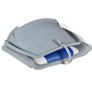 Boat Seats 2 pcs Foldable Backrest Blue-white Pillow 41x51x48cm Image 4