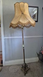 Antique floor lamp