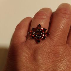 silver ruby ring