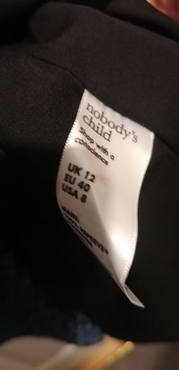 dress size 12 elasticated back slight slit